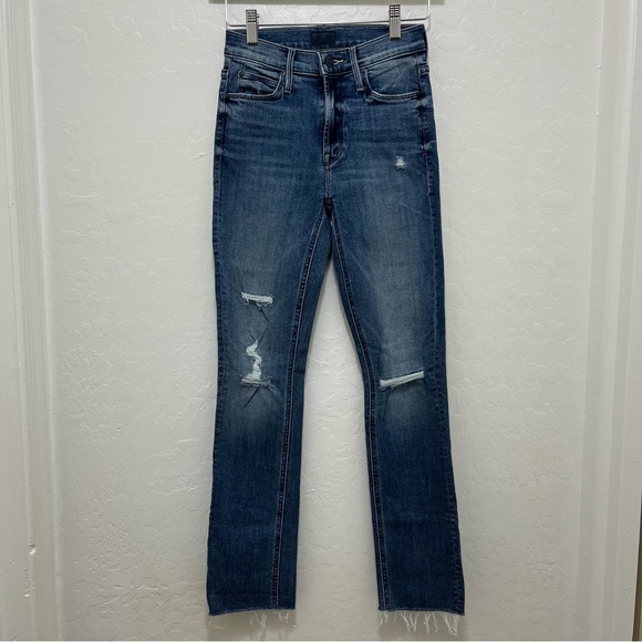 MOTHER • The Mid Rise Dazzler Ankle Fray in Weekend Warrior Size 23 - Picture 3 of 14